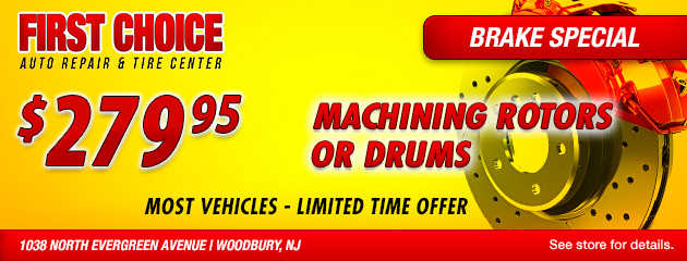 Brake Rotor Drum Special